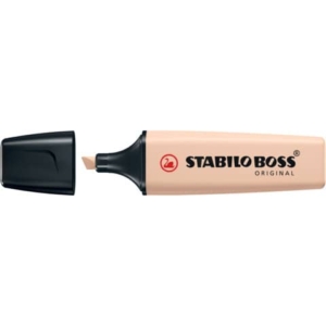 Evidenziatori Stabilo Boss Nature Colors colore sabbia - conf. 10 pezzi - 70/186