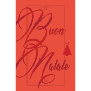 Biglietti augurali natalizi 9x14 cm - Biembi conf. da 12 rosso B2D502C61-RED