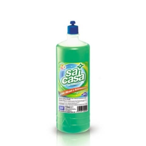 Detergente SAI Casa con alcool e ammoniaca per superfici dure - formato 0,75 litri - 0502020