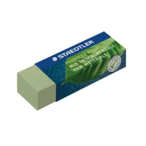 Espositore 20 gomme eco Staedtler verde oliva 526 80-5