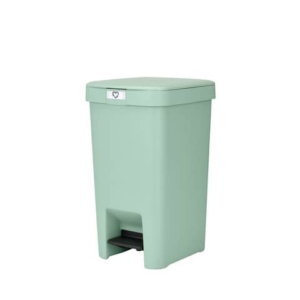 Pattumiera a pedale Brabantia StepUp per raccolta differenziata - capacità 16 L - jade green - 800320