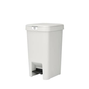 Pattumiera a pedale Brabantia StepUp per raccolta differenziata - capacità 16 L - light grey - 800221