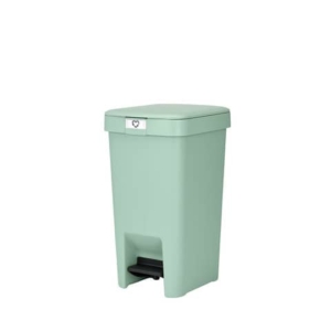 Pattumiera a pedale Brabantia StepUp per raccolta differenziata - capacità 10 L - jade green - 800368