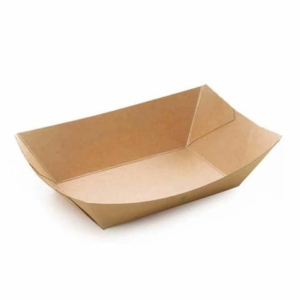 Vaschette in carta kraft Dopla Professional per fritto 680 ml - conf. 50 pz - 6059