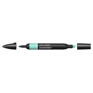 Pennarelli Winsor&Newton Promarker doppia punta fine-larga - soft green G817 - 0203275