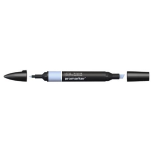Pennarelli Winsor&Newton Promarker doppia punta fine-larga - blue pearl B528 - 0203234