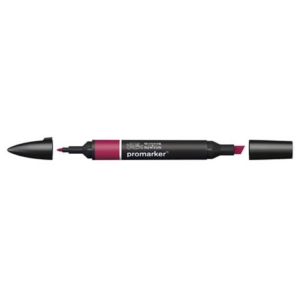 Pennarelli Winsor&Newton Promarker doppia punta fine-larga - burgundy R424 - 0203075