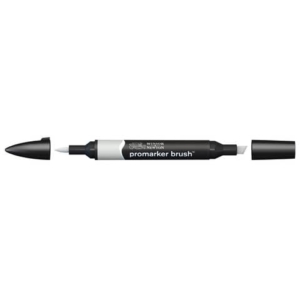 Pennarelli Winsor&Newton Promarker Brush doppia punta scalpello-pennello - cool grey 3 CG3 - 0204159