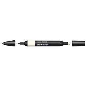Pennarelli Winsor&Newton Promarker doppia punta fine-larga - Ivory Y418 - 0203177