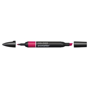 Pennarelli Winsor&Newton Promarker doppia punta fine-larga - rosso cardinale R244 - 0203273