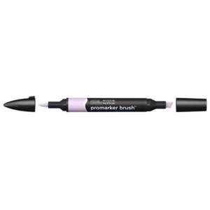 Pennarelli Winsor&Newton Promarker Brush doppia punta scalpello-pennello - pink pearl V718 - 0204376