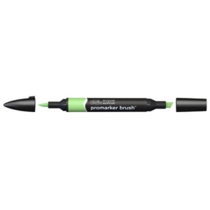 Pennarelli Winsor&Newton Promarker Brush doppia punta scalpello-pennello - apple G338 - 0204210