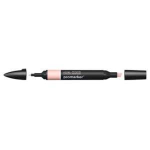 Pennarelli Winsor&Newton Promarker doppia punta fine-larga - rosa pastello R738 - 0203233