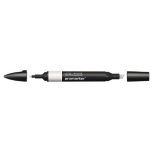 Pennarelli Winsor&Newton Promarker doppia punta fine-larga - warm grey 1 WG1 - 0203134