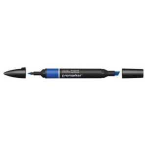 Pennarelli Winsor&Newton Promarker doppia punta fine-larga - royal blue V264 - 0203045