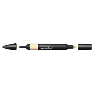 Pennarelli Winsor&Newton Promarker doppia punta fine-larga - bisque Y428 - 0203625