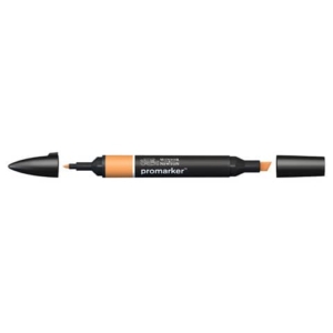 Pennarelli Winsor&Newton Promarker doppia punta fine-larga - ginger O136 - 0203287