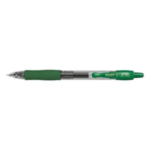 Penna gel a scatto Pilot G-2 0,7 mm verde chiaro - 001394