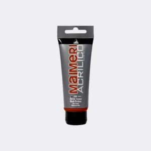 Colore acrilico Maimeri in tubetto 75 ml ocra rossa - M0916191