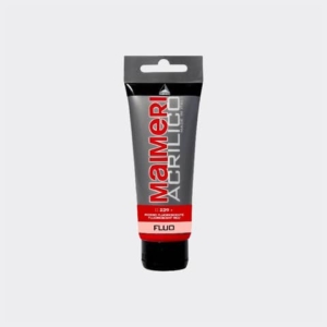 Colore acrilico Maimeri in tubetto 75 ml rosso  fluorescente - M0916239
