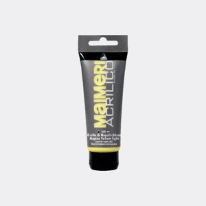 Colore acrilico Maimeri in tubetto 75 ml giallo di Napoli chiaro - M0916105