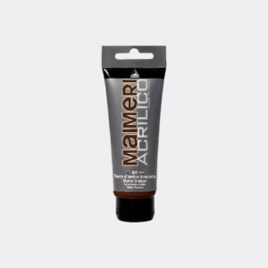Colore acrilico Maimeri in tubetto 75 ml terra d'ombra bruciata - M0916492
