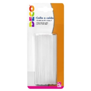 Colla a caldo Deco Ø 7 mm x 10 cm - conf. 12 Stick - T705M