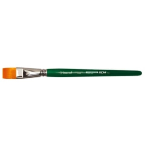 Pennello sintetico piatto DOM Vincent manico corto - N.8 11020/8