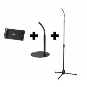 Supporto per tablet e smartphone Durable Twist Combi regolabile nero - 8943-01