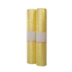 Sacchi immondizia per rifiuti inorganici Erisack 100 L 72x110 cm - 12 µm giallo - rotolo da 20 pezzi - SP159