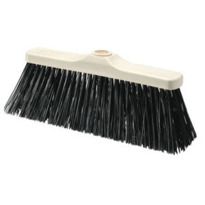 Scopa industriale in plastica Pippo 33x12,5 cm filetto italiano - ES270