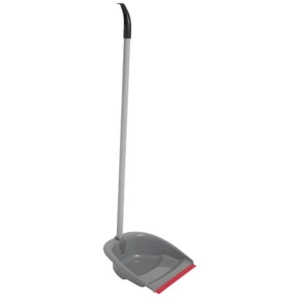 Paletta alzaimmondizia in PPL Pippo per esterni con manico ribaltabile - 25x27xH.81 cm - colore grigio -NP1403