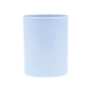 Portapenne rotondo in PP Donau Ø 7,5 x H.9,5 cm - 100% riciclabile - blu pastello - 3132101PL-17