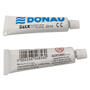 Tempera in tubetto bianco Donau in conf. da 10 pezzi 20 ml - 330432