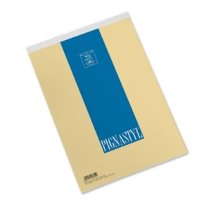 Blocco punto metallico 70 fogli Pigna Pignastyl A4 80 g/m2 bianco - 0213748 BI