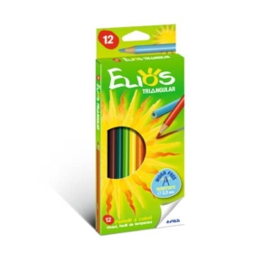 Matite colorate Fila Elios Triangular in conf. da 12 colori assortiti F273300