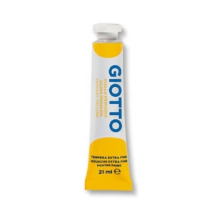 Tempera Giotto Extra ultrafine in tubetto 21 ml giallo - F35500200