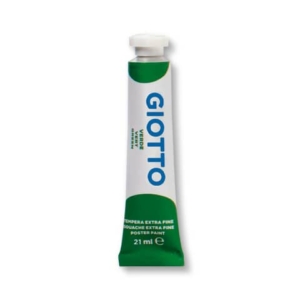 Tempera Giotto Extra ultrafine in tubetto 21 ml verde - F35501200