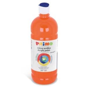 Colore acrilico Primo in bottiglia con tappo dosatore 1000 ml - 250 arancione 404TA1000250