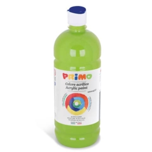 Colore acrilico Primo in bottiglia con tappo dosatore 1000 ml - 600 verde chiaro 404TA1000600