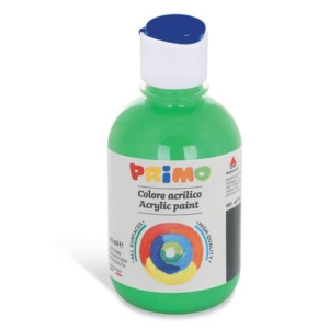 Colore acrilico Primo in bottiglia con tappo dosatore 300 ml - 610 verde smeraldo 400TA300610
