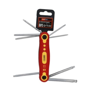 Set chiavi a brugola tascabili Emi - 8 punte assortite tipo tork - 8100183