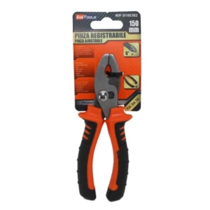 Pinza registrabile con impugnatura gommata Emi 150 mm - 8100382