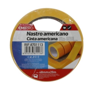Nastro americano Emi - 48 mm x 20 m - giallo - 8701113