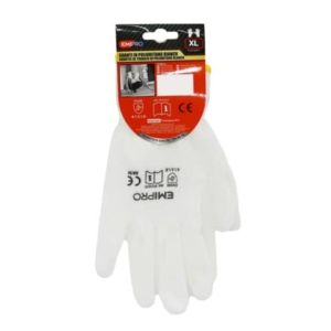 Guanti da lavoro in poliuretano Emi 10/XL - bianco - EN 388 4131X - 8104293