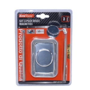 Raccoglitori telescopici magnetici Emi - conf. da 3 pezzi - 8104128