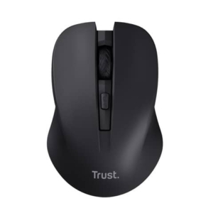 Mouse ottico wireless tasti silenziosi Trust Mydo - nero - 25084