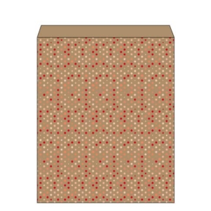 Sacchetto in carta kraft bianca Maniero in conf. da 500 pz 270x350 mm BQS 27X35