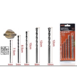 Kit punte Emi trapano per muro - conf. da 5 pezzi - 8100817