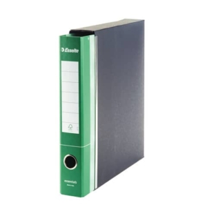 Registratore commerciale Esselte Essentials G72 23x30 cm dorso 5 cm verde - 390772180
